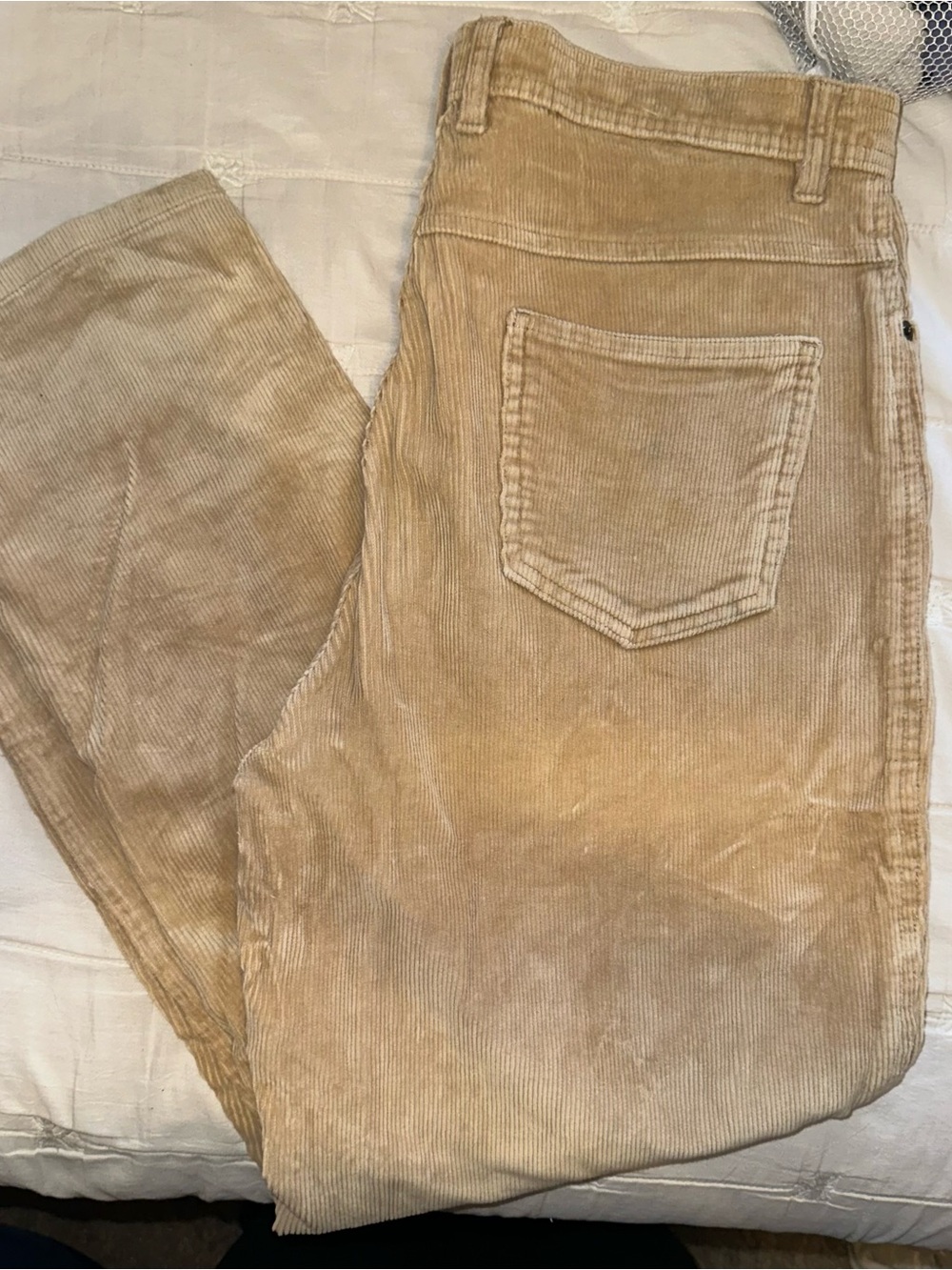 Corduroy Pants in Tan - Classic Casual Style